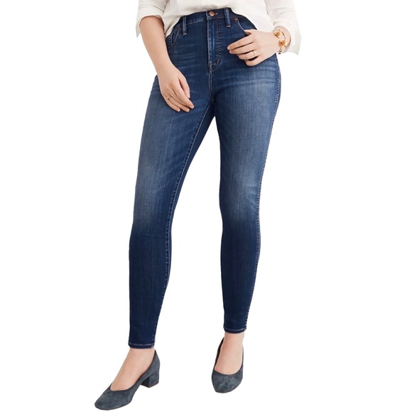 Madewell High Rise Skinny Classic Everyday Jeans